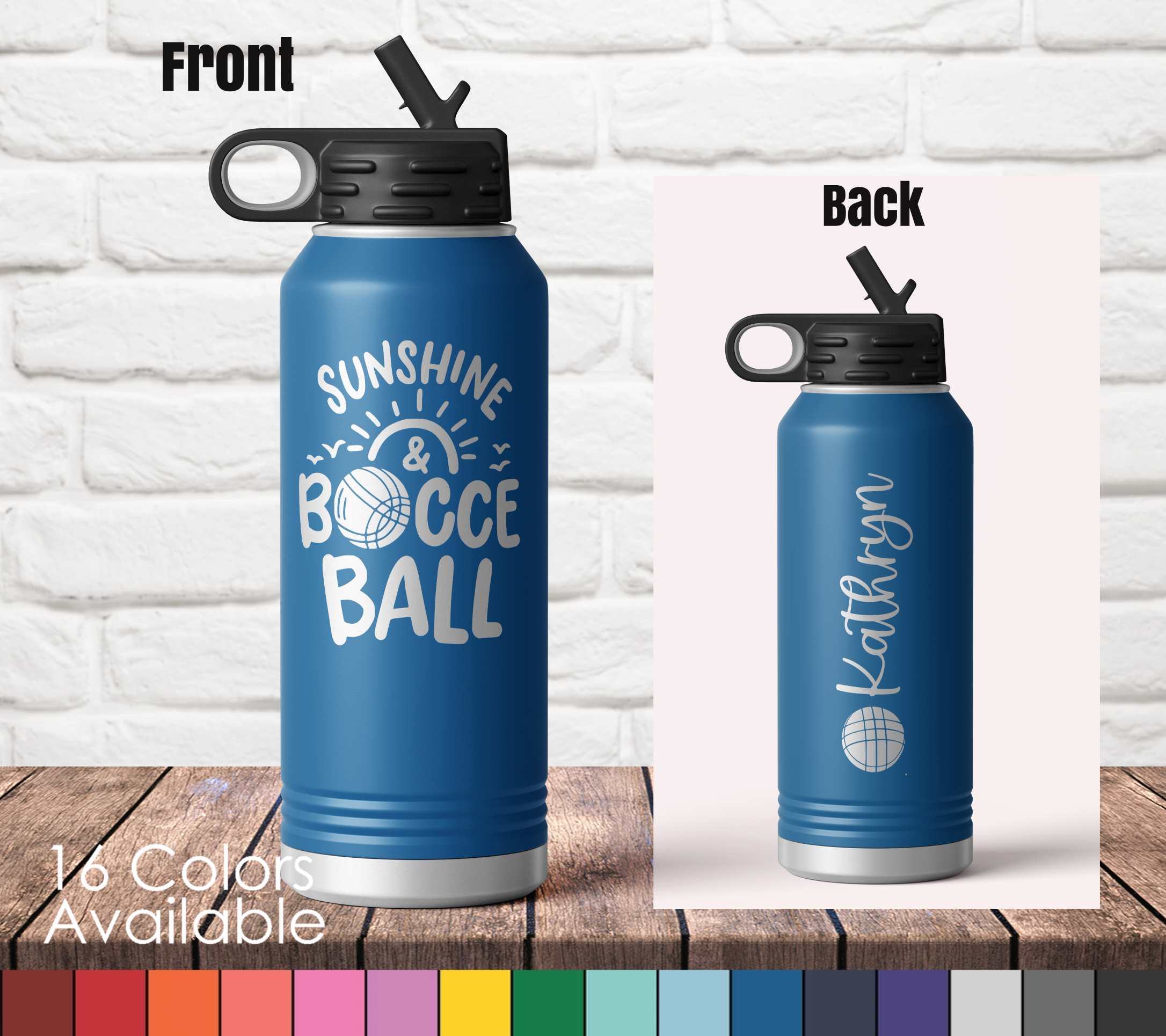 Godmother Sports Bottle - Custom Laser Engraved Polar Camel Double